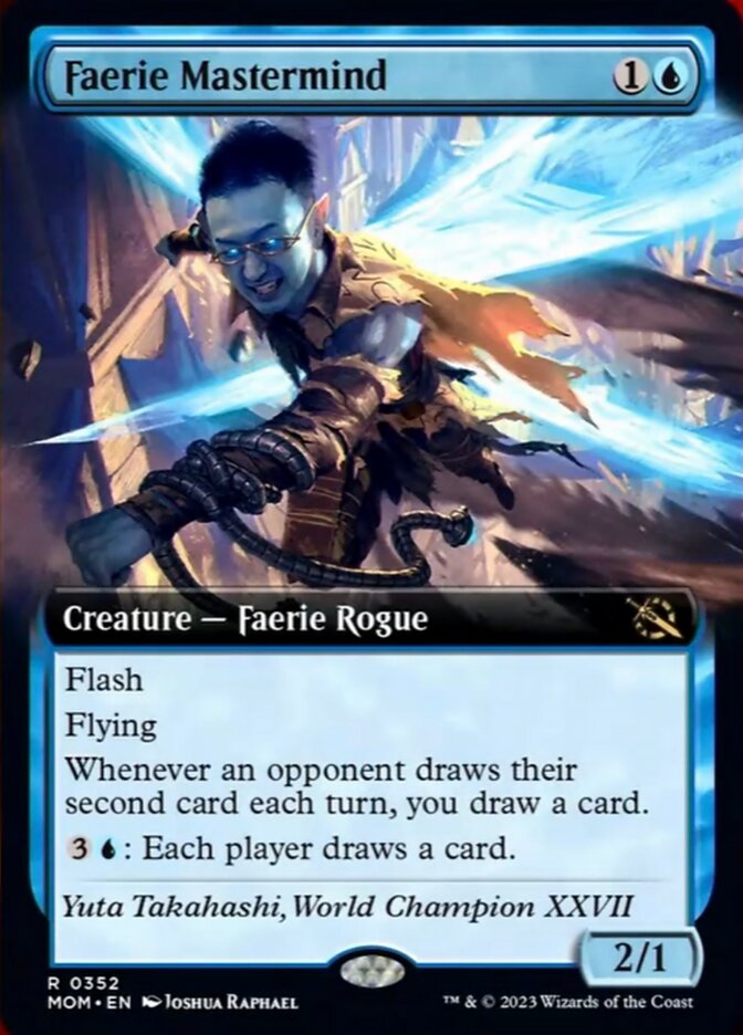 Faerie Mastermind (Extended Art) [March of the Machine] | Gamer Loot