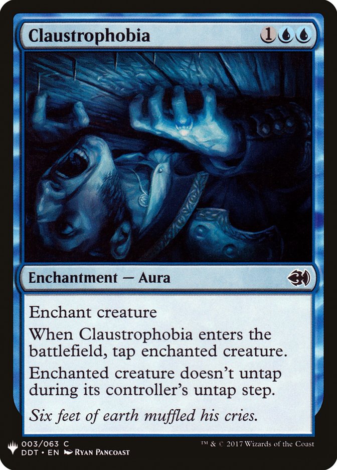 Claustrophobia [Mystery Booster] | Gamer Loot