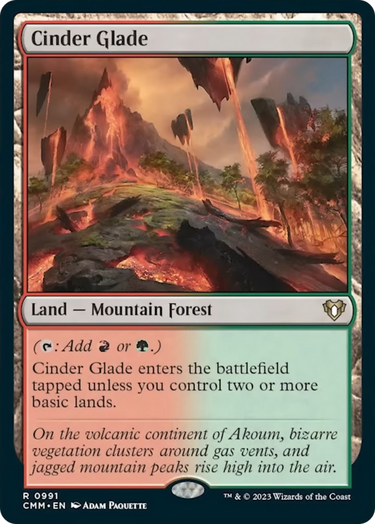 Cinder Glade [Commander Masters] | Gamer Loot