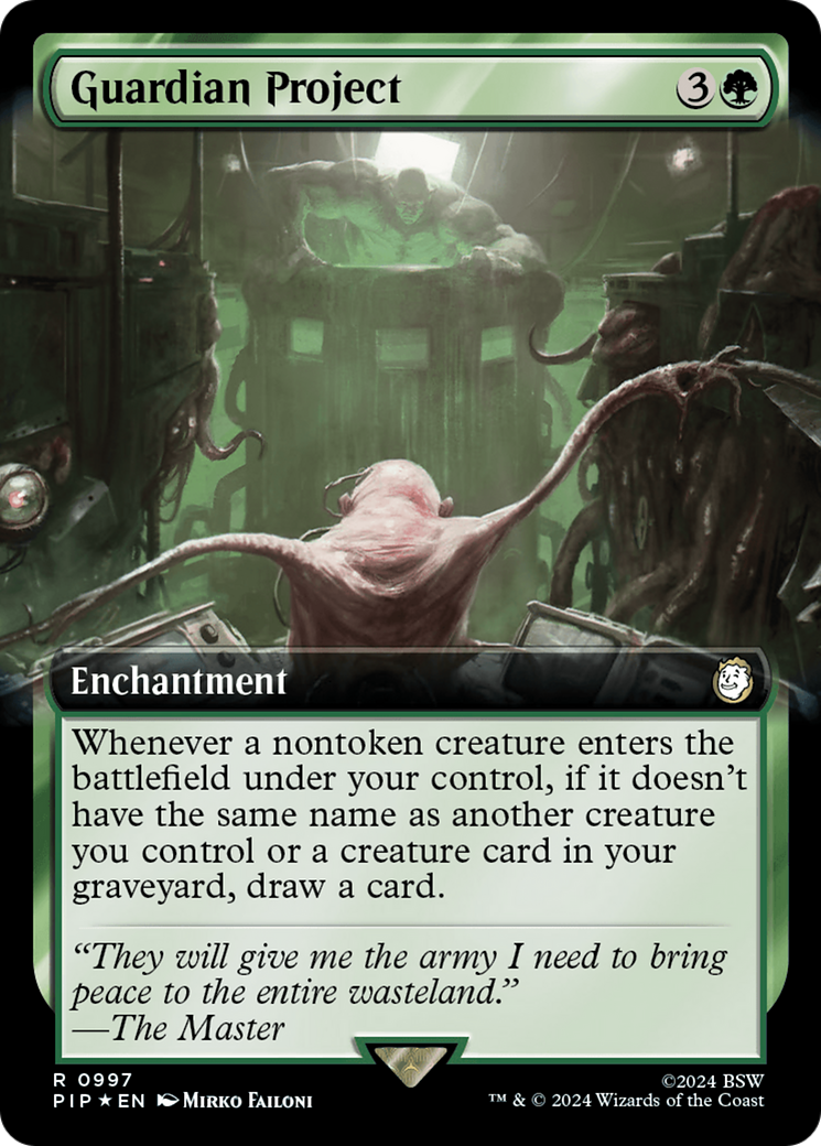 Guardian Project (Extended Art) (Surge Foil) [Fallout] | Gamer Loot