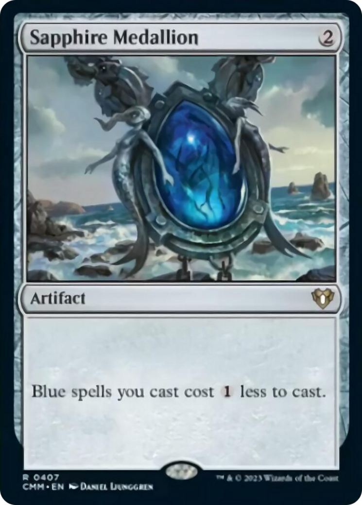 Sapphire Medallion [Commander Masters] | Gamer Loot