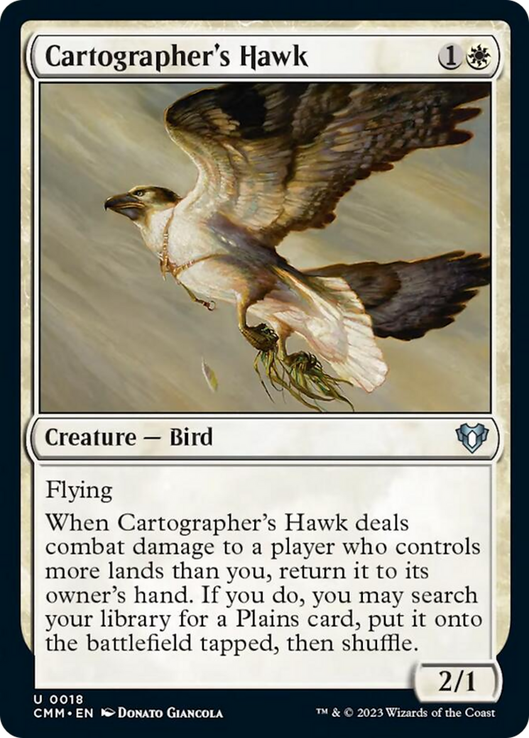 Cartographer's Hawk [Commander Masters] | Gamer Loot