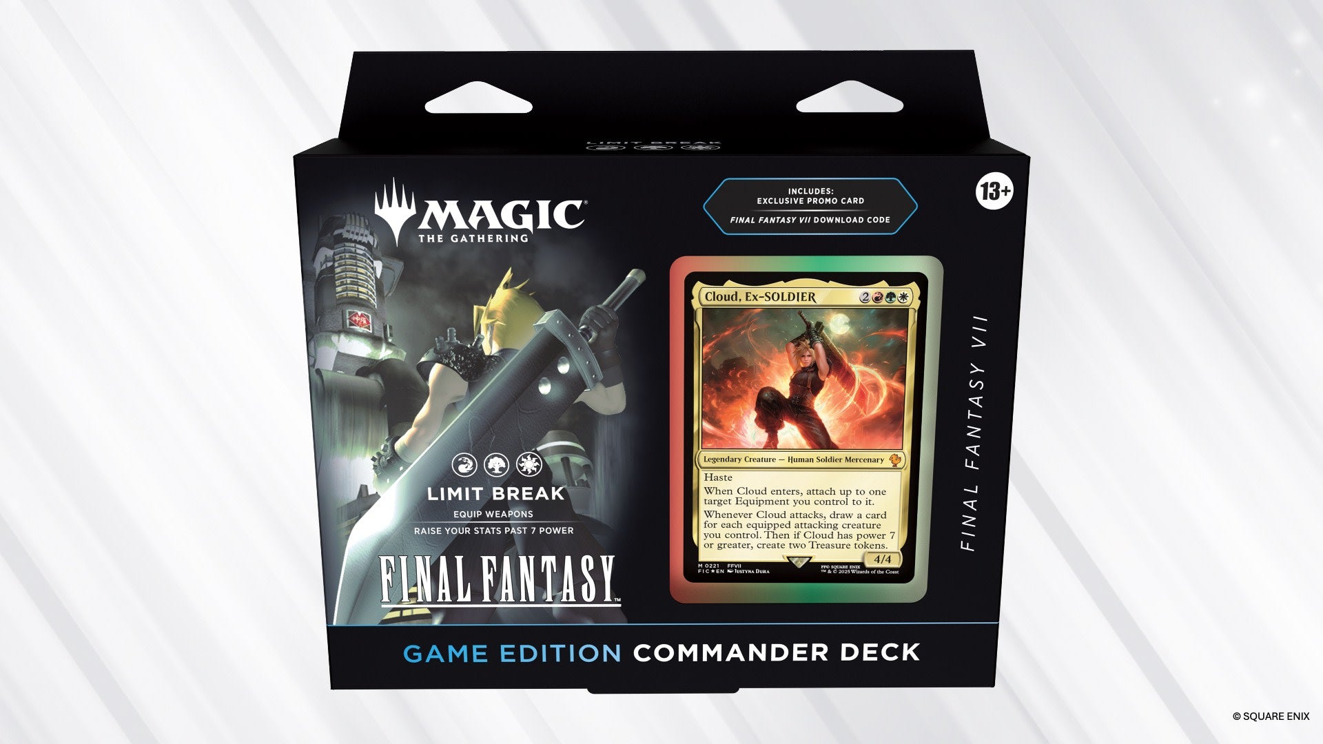 Magic: The Gathering - Final Fantasy Holiday FFVII Video Game Commander Deck | Gamer Loot