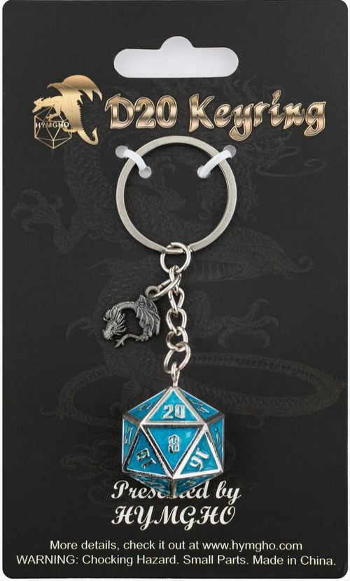 D20 Keyring | Gamer Loot