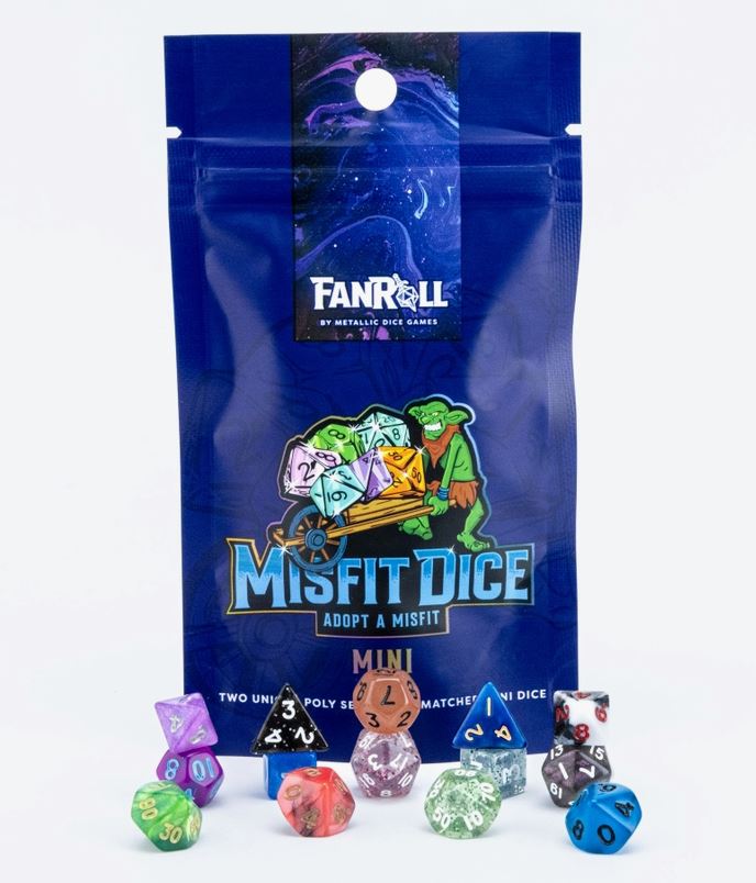 Metallic Dice Games: Mystery Dice Set | Gamer Loot