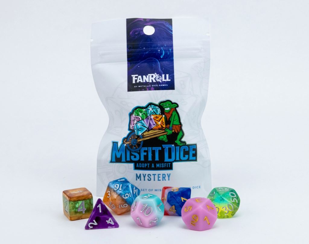 Metallic Dice Games: Mystery Dice Set | Gamer Loot