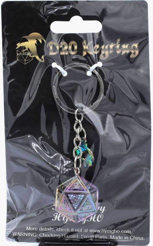 D20 Keyring | Gamer Loot