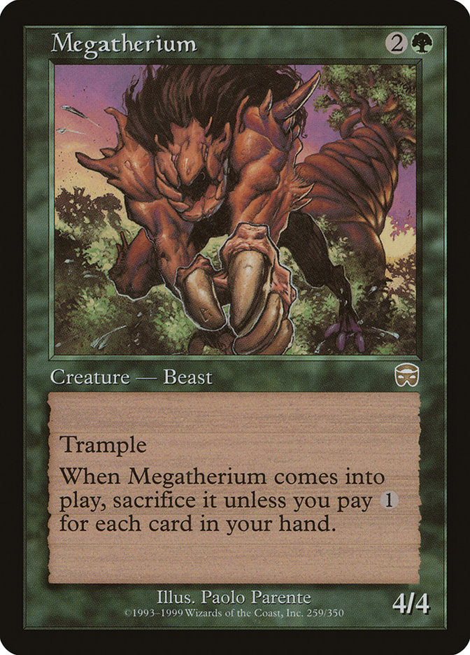 Megatherium [Mercadian Masques] | Gamer Loot