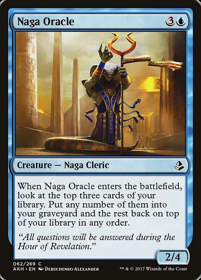 Naga Oracle [Amonkhet] | Gamer Loot