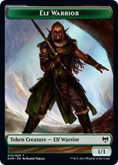 Elf Warrior // Koma's Coil Double-sided Token [Kaldheim Tokens] | Gamer Loot