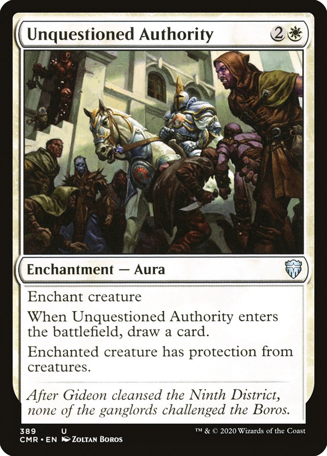 Unquestioned Authority [Commander Legends] | Gamer Loot