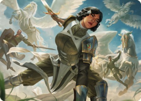 Resolute Reinforcements Art [Dominaria United Art Series] | Gamer Loot