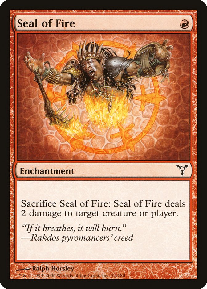 Seal of Fire [Dissension] | Gamer Loot