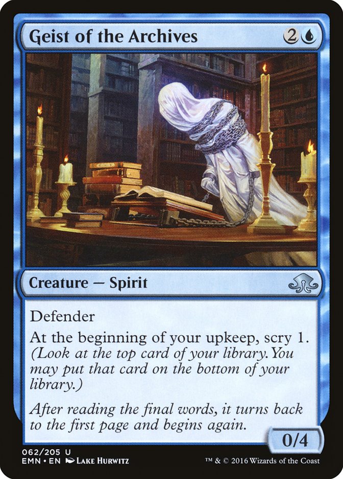 Geist of the Archives [Eldritch Moon] | Gamer Loot