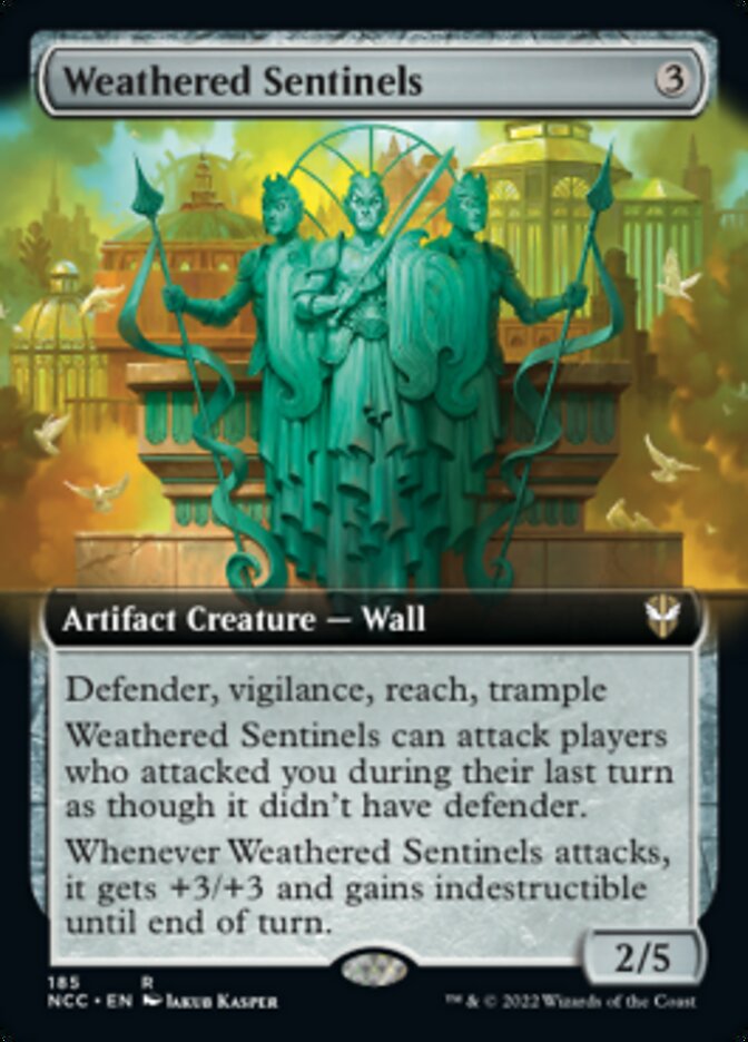 Weathered Sentinels (Extended Art) [Streets of New Capenna Commander] | Gamer Loot