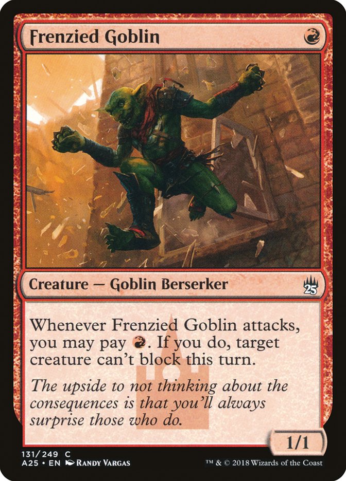 Frenzied Goblin [Masters 25] | Gamer Loot