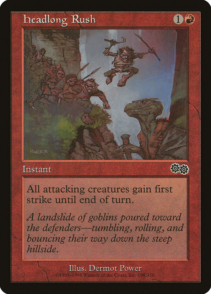 Headlong Rush [Urza's Saga] | Gamer Loot
