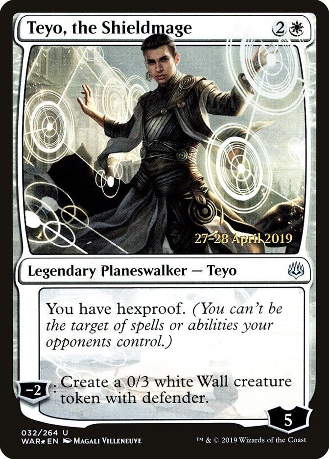 Teyo, the Shieldmage  [War of the Spark Prerelease Promos] | Gamer Loot