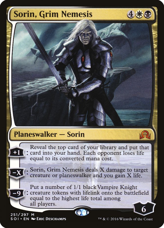 Sorin, Grim Nemesis [Shadows over Innistrad] | Gamer Loot