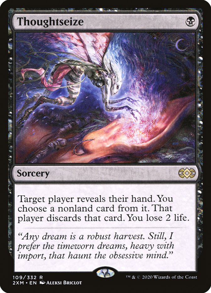 Thoughtseize [Double Masters] | Gamer Loot