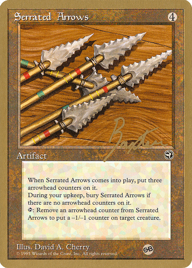Serrated Arrows (George Baxter) (SB) [Pro Tour Collector Set] | Gamer Loot