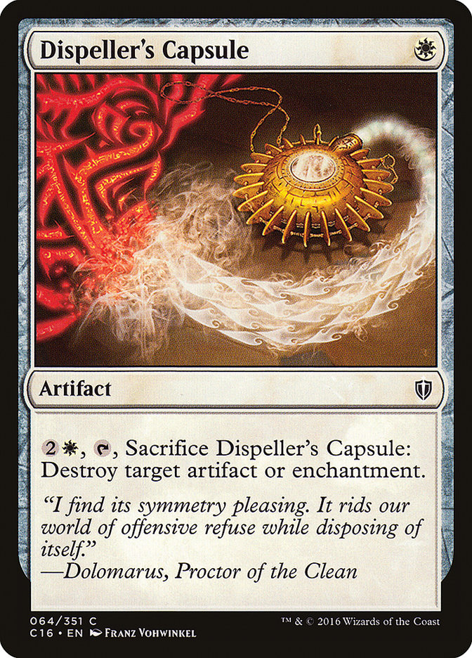 Dispeller's Capsule [Commander 2016] | Gamer Loot