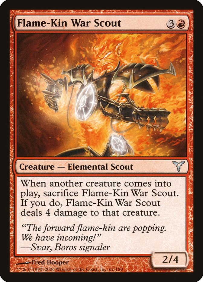 Flame-Kin War Scout [Dissension] | Gamer Loot