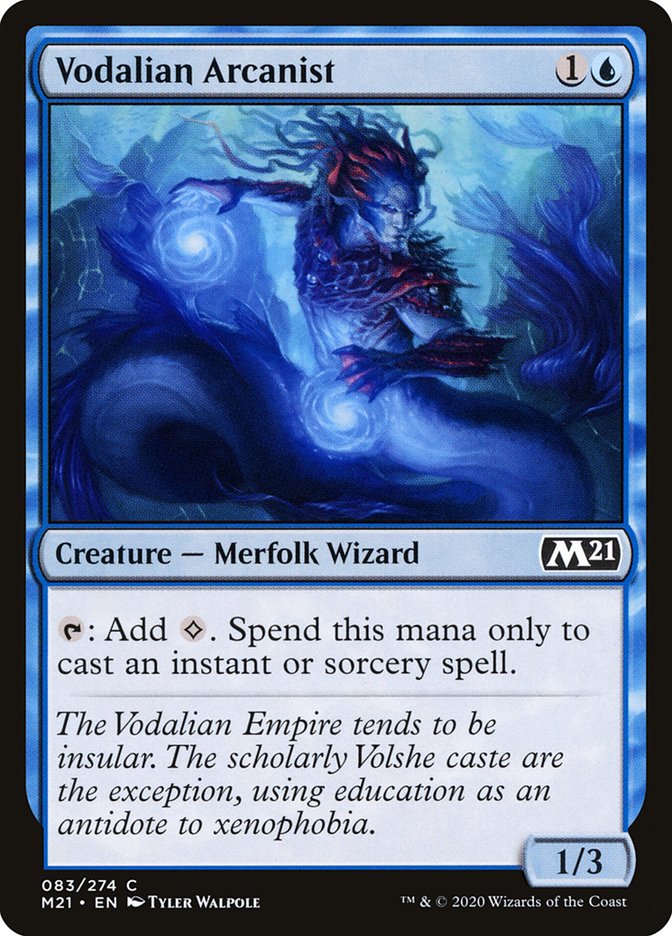 Vodalian Arcanist [Core Set 2021] | Gamer Loot