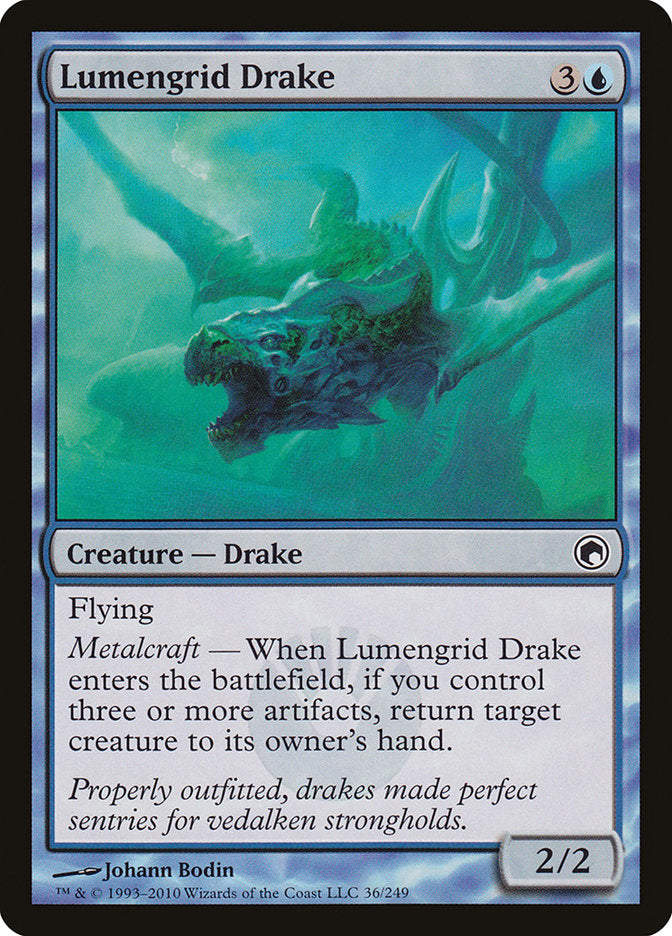 Lumengrid Drake [Scars of Mirrodin] | Gamer Loot