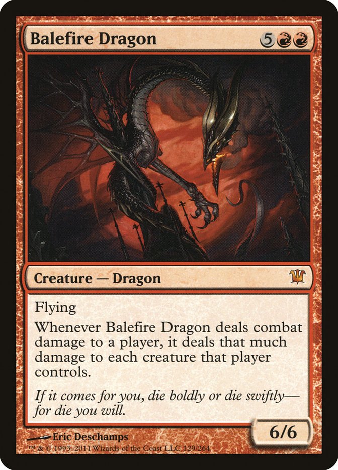 Balefire Dragon [Innistrad] | Gamer Loot