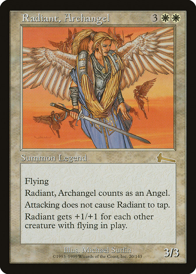 Radiant, Archangel [Urza's Legacy] | Gamer Loot