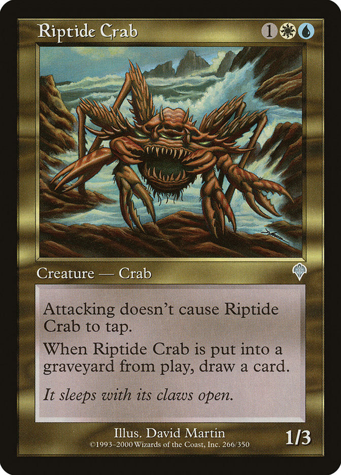 Riptide Crab [Invasion] | Gamer Loot