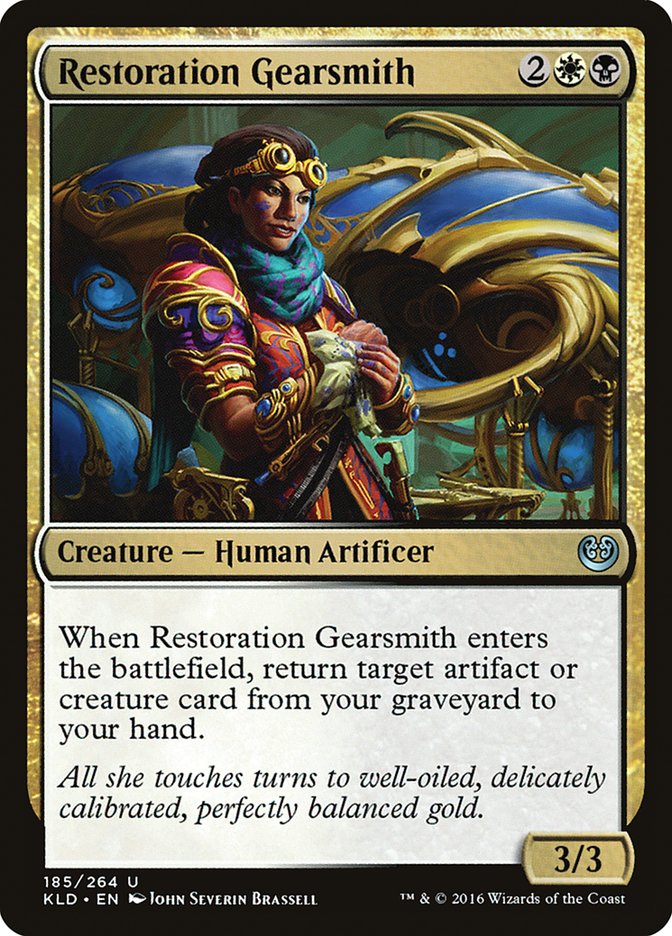 Restoration Gearsmith [Kaladesh] | Gamer Loot