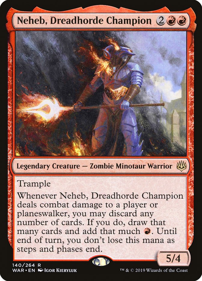 Neheb, Dreadhorde Champion [War of the Spark] | Gamer Loot