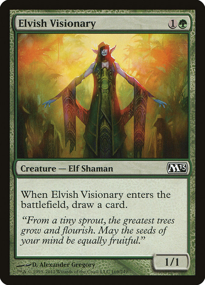 Elvish Visionary [Magic 2013] | Gamer Loot