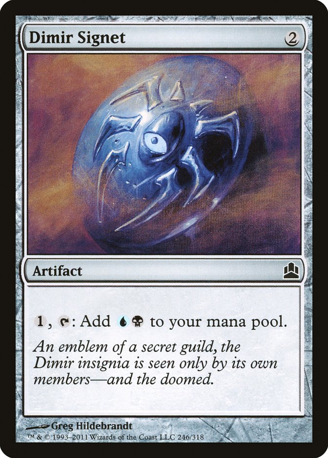 Dimir Signet [Commander 2011] | Gamer Loot