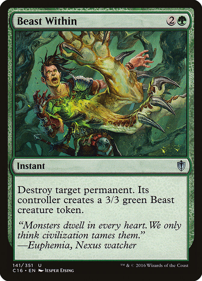 Beast Within [Commander 2016] | Gamer Loot