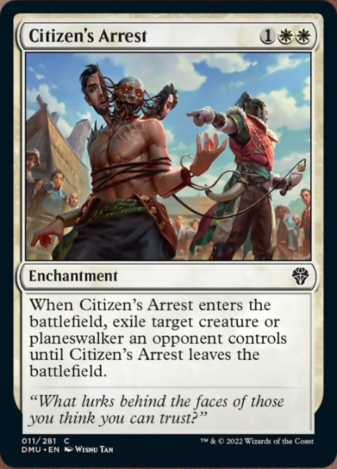 Citizen's Arrest [Dominaria United] | Gamer Loot