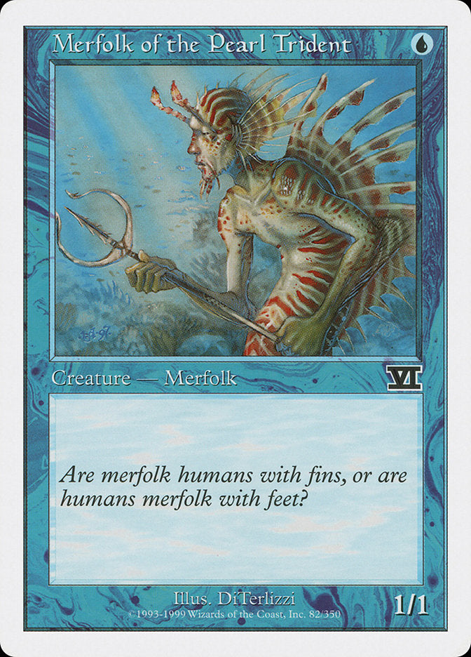 Merfolk of the Pearl Trident [Classic Sixth Edition] | Gamer Loot