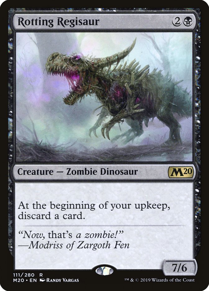 Rotting Regisaur [Core Set 2020] | Gamer Loot