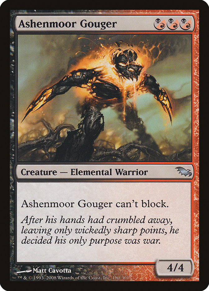 Ashenmoor Gouger [Shadowmoor] | Gamer Loot