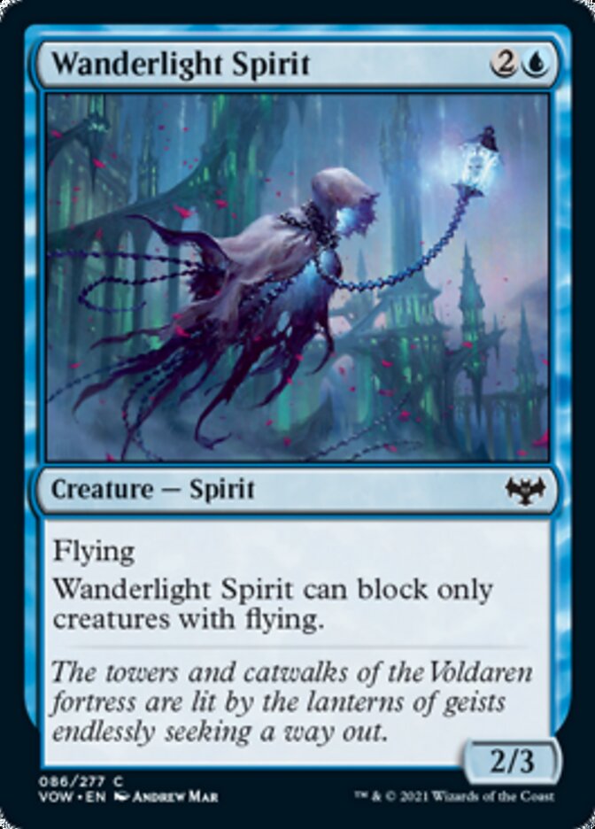 Wanderlight Spirit [Innistrad: Crimson Vow] | Gamer Loot