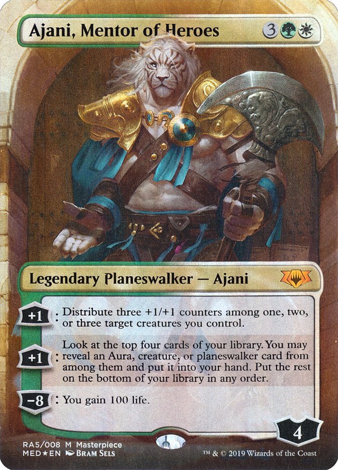 Ajani, Mentor of Heroes [Mythic Edition] | Gamer Loot