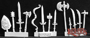 Reaper Bones Miniatures: Weapons Pack II | Gamer Loot