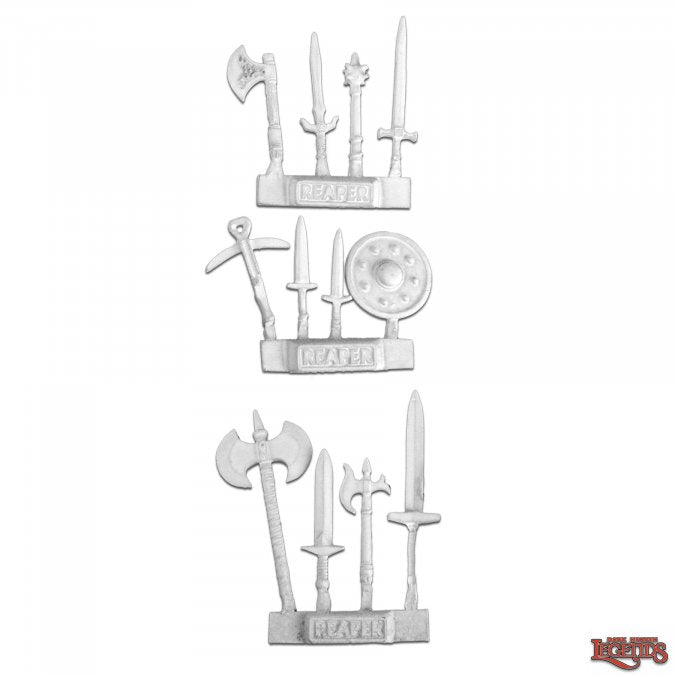 Reaper Bones Miniatures: Weapons Pack III | Gamer Loot
