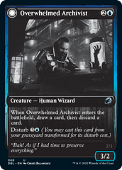 Overwhelmed Archivist // Archive Haunt [Innistrad: Double Feature] | Gamer Loot