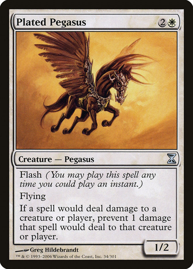 Plated Pegasus [Time Spiral] | Gamer Loot