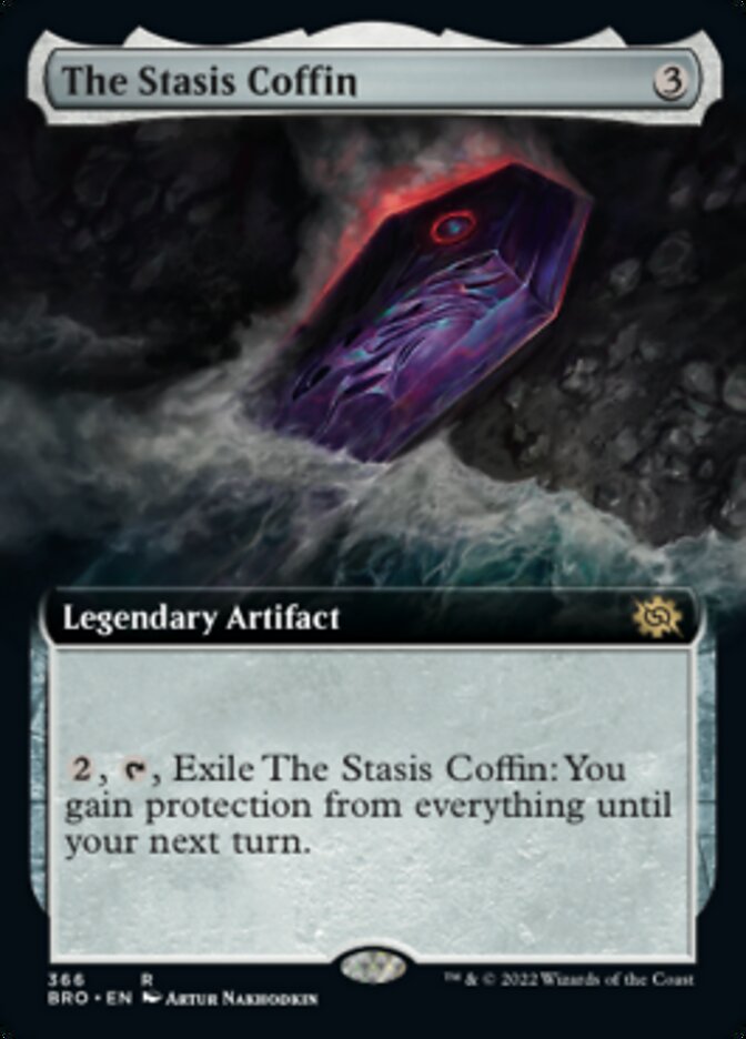 The Stasis Coffin (Extended Art) [The Brothers' War] | Gamer Loot