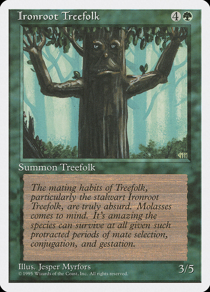 Ironroot Treefolk [Fourth Edition] | Gamer Loot