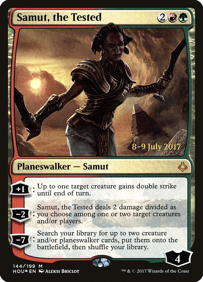 Samut, the Tested  [Hour of Devastation Prerelease Promos] | Gamer Loot